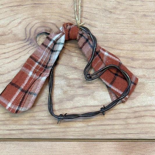 Rustic Heart Ornament