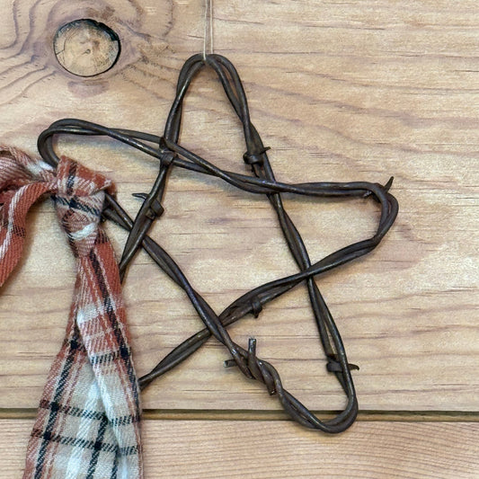 Rustic Star Ornament