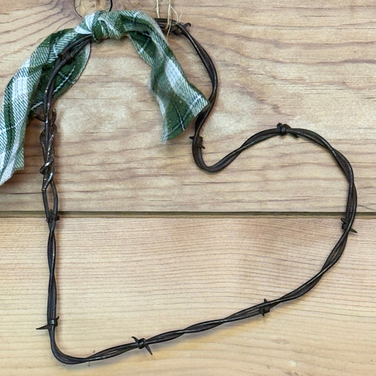 Rustic Barbed Wire Heart
